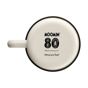 Mumin 80 Emaillebecher 37 cl - Weiß - Muurla