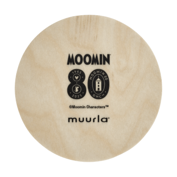 Mumin 80 Glasuntersetzer Ø11 cm 4er-Pack - Multi - Muurla