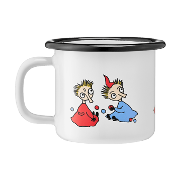 Mumin Emaillebecher 150 ml - Thingumy and Bob - Muurla