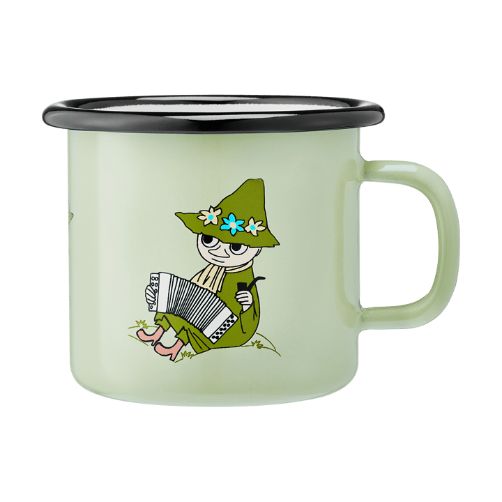 Mumin Emaillebecher 2,5 dl, Snufkin Muurla