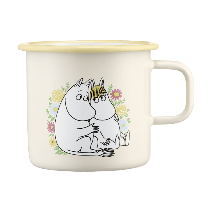 Mumin Emaillebecher 55 cl - Flowers - Muurla