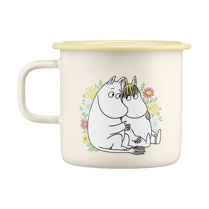 Mumin Emaillebecher 55 cl, Flowers Muurla