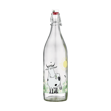 Mumin Glasflasche 1 L - Meadow - Muurla