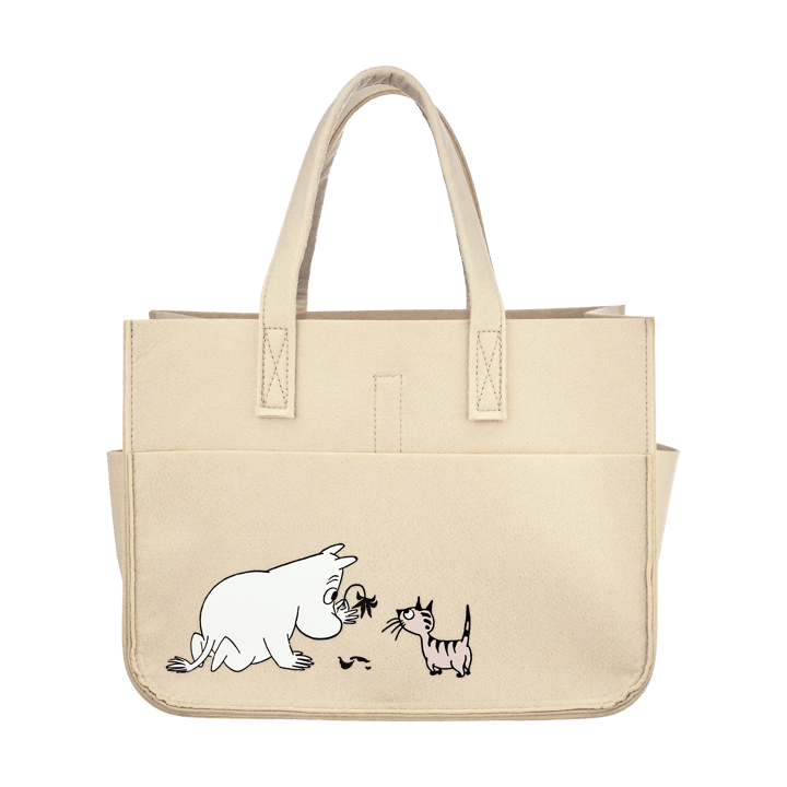 Mumin Haustiere Aufbewahrungskorb 25x40 cm - Beige - Muurla