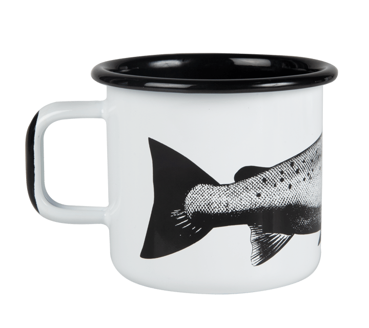 Nordic Emaillebecher 37 cl - Der lachs - Muurla