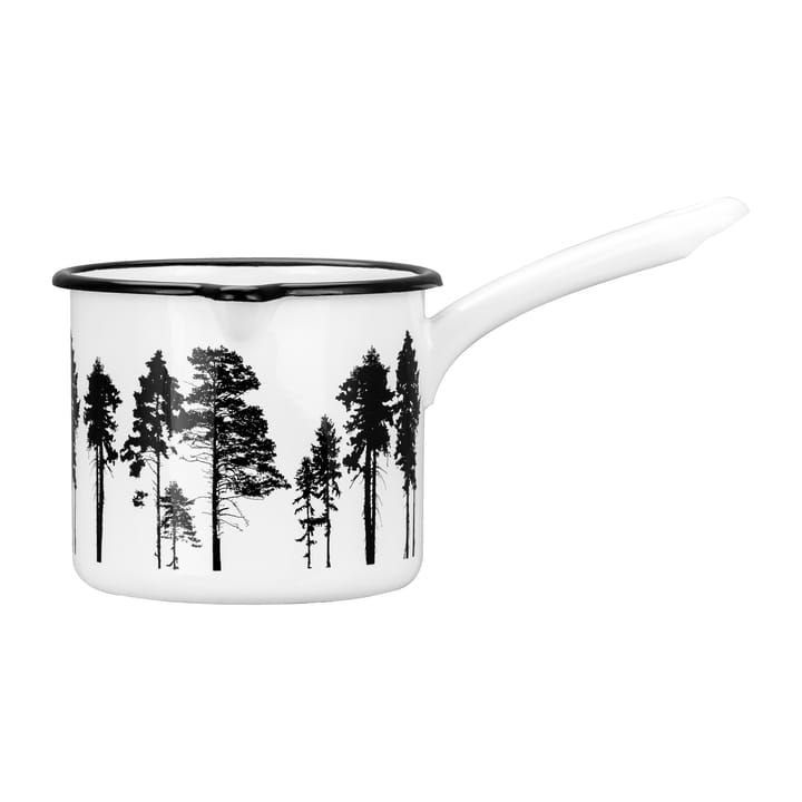 Nordic The Forest Emailletopf 1,3 l, White Muurla