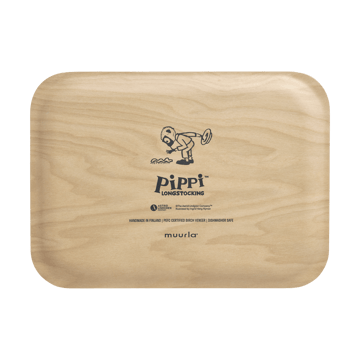 Pippi Tablett 20x27 cm - The Strongest Girl - Muurla