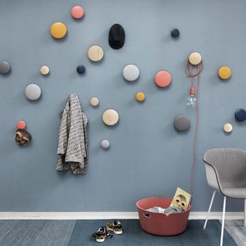 Dots Wandhaken Eiche - Ø6,5 cm - Muuto