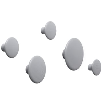 Dots Wandhaken grau - Ø13 cm - Muuto