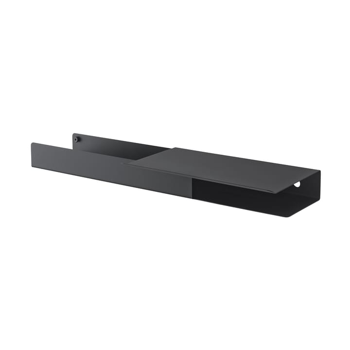 Folded platform Regal 62 x 5,4cm - Black - Muuto