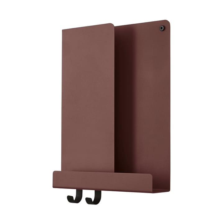 Folded Wandregal 29,5 x 40cm - Deep Red - Muuto