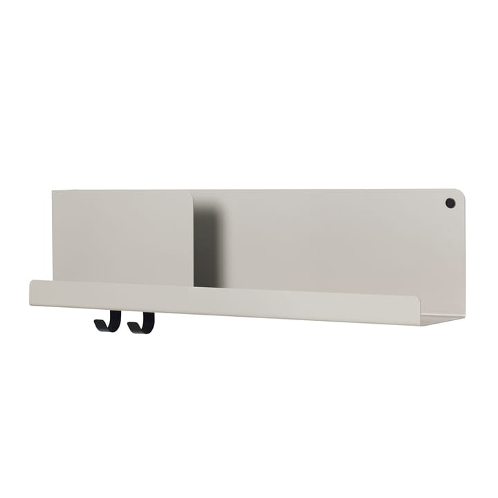 Folded Wandregal medium, Grau Muuto