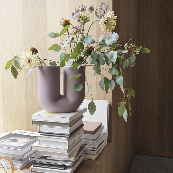 Kink Vase 26 cm, Dusty lilac Muuto