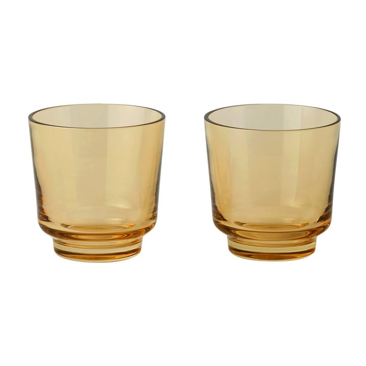 Raise Glas 20cl 2er Pack - Burnt orange - Muuto