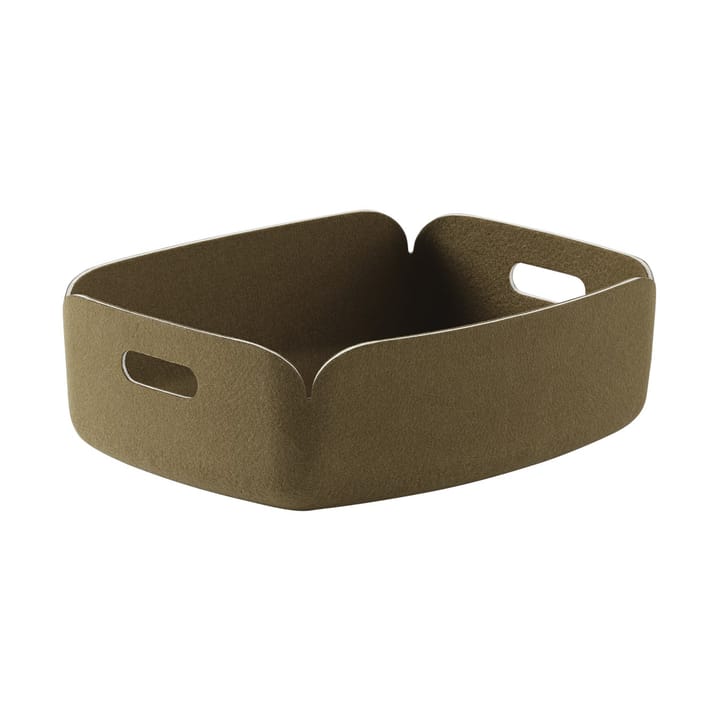 Restore Korb klein, Brown Green Muuto