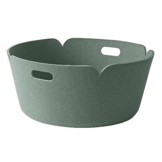 Restore Korb rund - Dusty green (hellgrün) - Muuto