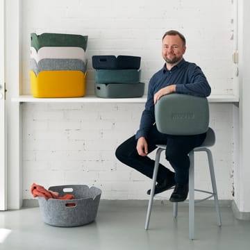 Restore Korb rund - Grau - Muuto