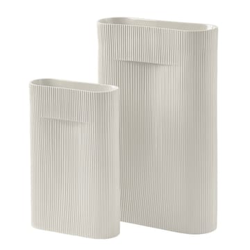 Ridge Vase 35cm - Off white - Muuto