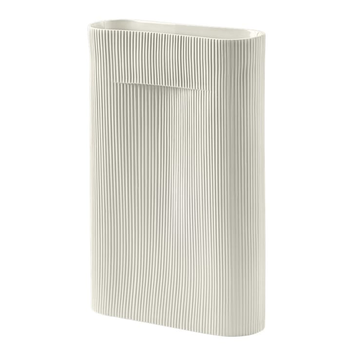 Ridge Vase 48,5cm, Off white Muuto