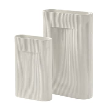 Ridge Vase 48,5cm - Off white - Muuto