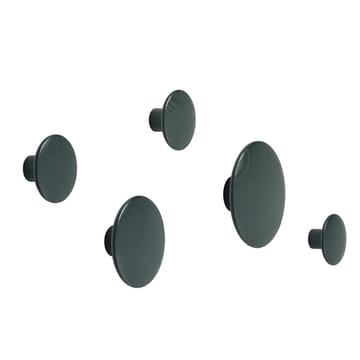 The Dots Kleiderhaken dark green - XS - Muuto