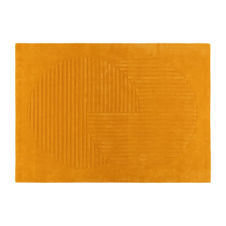Levels Wollteppich circles gelb, 170 x 240cm NJRD