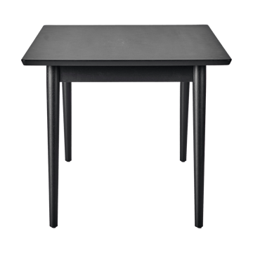 VIOR Esstisch 90x120 cm - Schwarz lackierte Eiche - NJRD