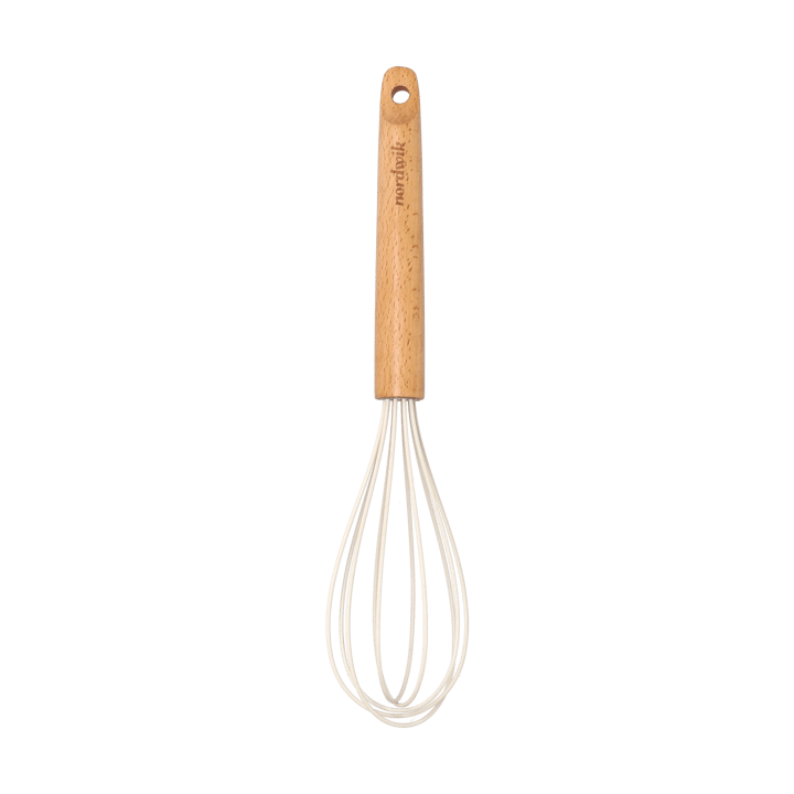 Nordwik Ballonschneebesen 30 cm Buche - Creme - Nordwik