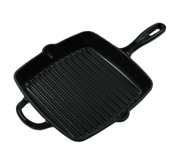 Nordwik Grillpfanne 25x25 cm - Gusseisen-schwarz - Nordwik