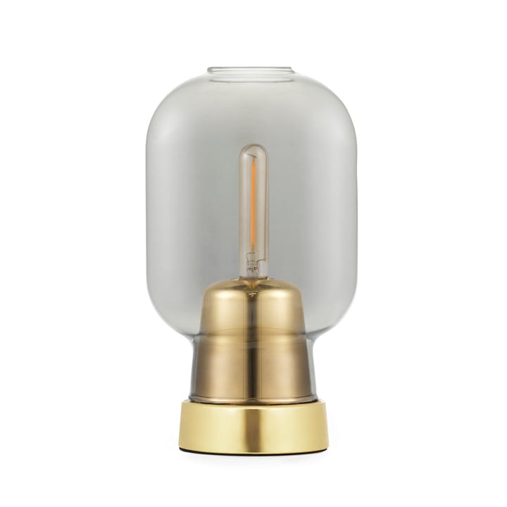 Amp Tischlampa, Grau-Messing Normann Copenhagen