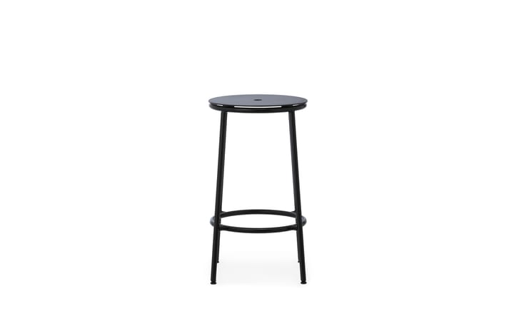 Circa Barhocker 65 cm, Schwarz Aluminium Normann Copenhagen