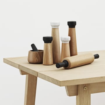 Craft Pfeffermühle schwarzer Marmor-Eiche - Groß - Normann Copenhagen