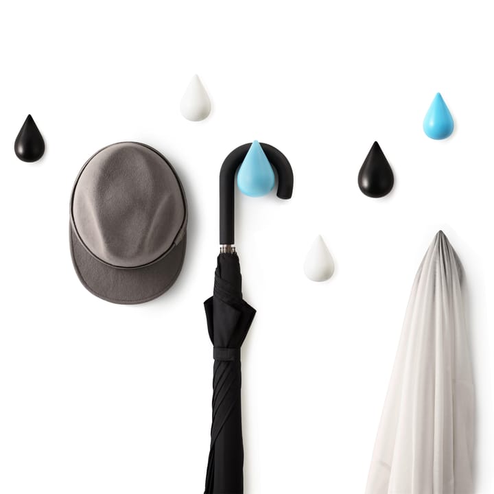 Dropit Wandhaken 2er Pack, Weiß groß Normann Copenhagen