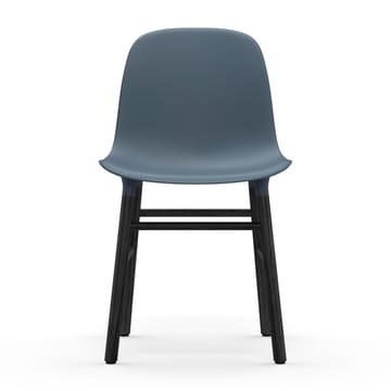 Form Stuhl schwarze Beine - Blau - Normann Copenhagen