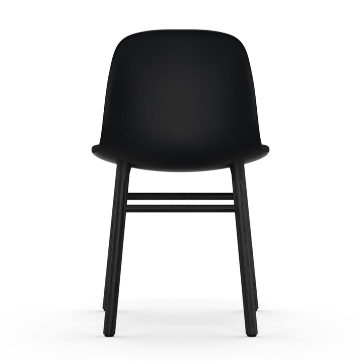 Form Stuhl schwarze Beine, Schwarz Normann Copenhagen