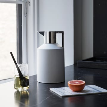 Geo Thermoskanne 1,5 l - Weiß-silber - Normann Copenhagen