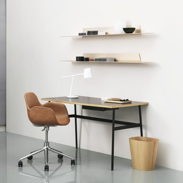 Jet Wandregal, Schwarz, Aluminium, 80cm Normann Copenhagen