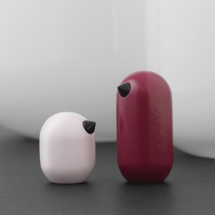 Little Bird Figur lackiert, Magenta, 5cm Normann Copenhagen