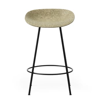 Mat Barstool Barhocker 65 cm - Seaweed-black steel - Normann Copenhagen