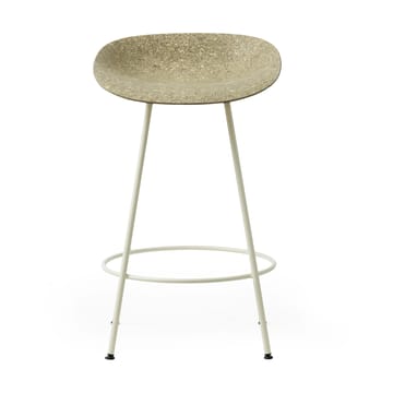 Mat Barstool Barhocker 65 cm - Seaweed-cream steel - Normann Copenhagen