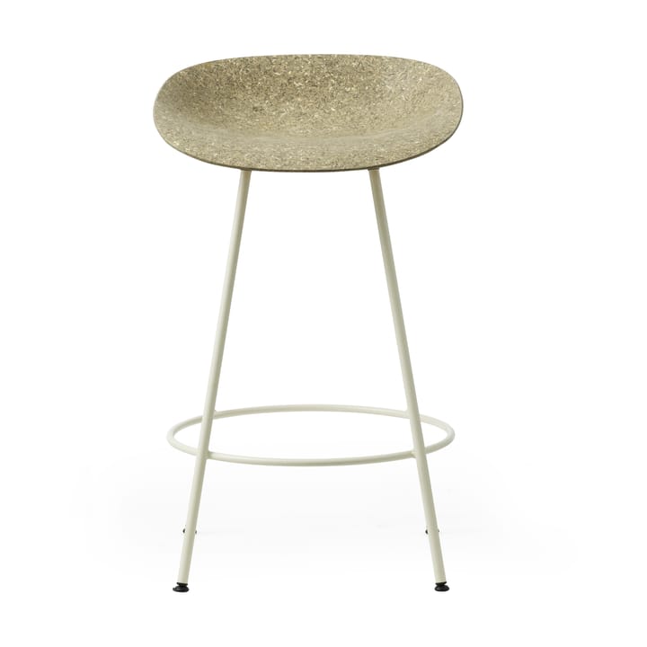 Mat Barstool Barhocker 65 cm, Seaweed-cream steel Normann Copenhagen