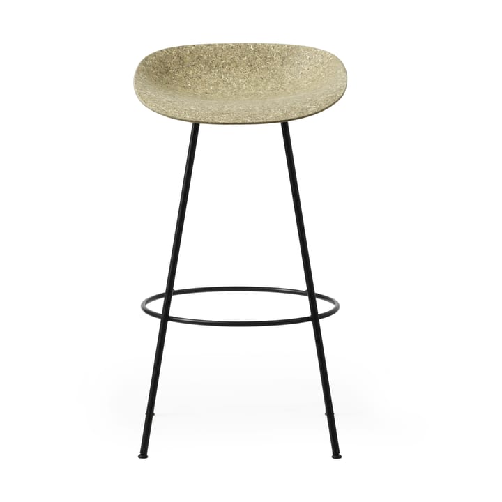 Mat Barstool Barhocker 75 cm, Seaweed-black steel Normann Copenhagen