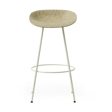 Mat Barstool Barhocker 75 cm - Seaweed-cream steel - Normann Copenhagen