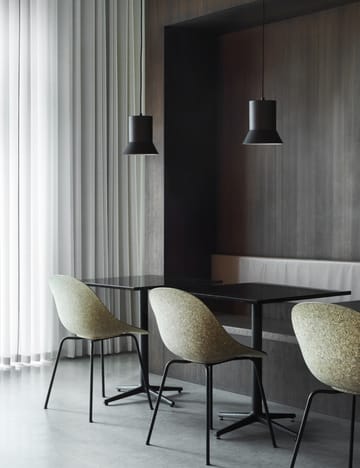 Mat Chair Stuhl - Seaweed-black steel - Normann Copenhagen