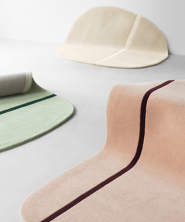 Oona Teppich 140 x 140cm, Sand Normann Copenhagen