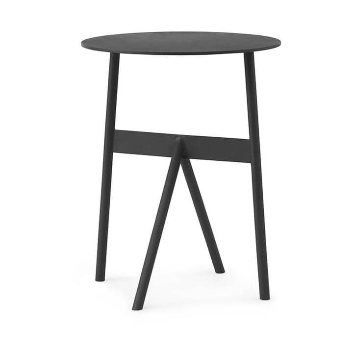 Stock Table Beistelltisch Ø37cm H:46cm - Black - Normann Copenhagen