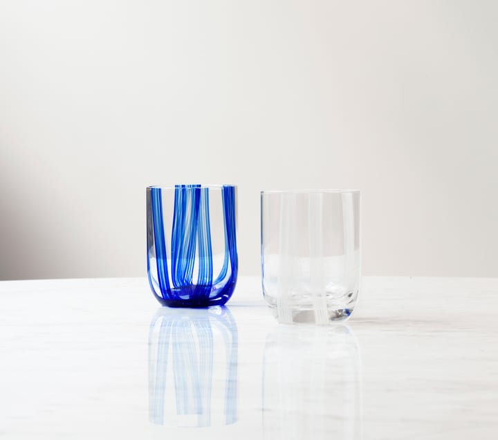 Stripe Glas 39 cl, White Stripes Normann Copenhagen