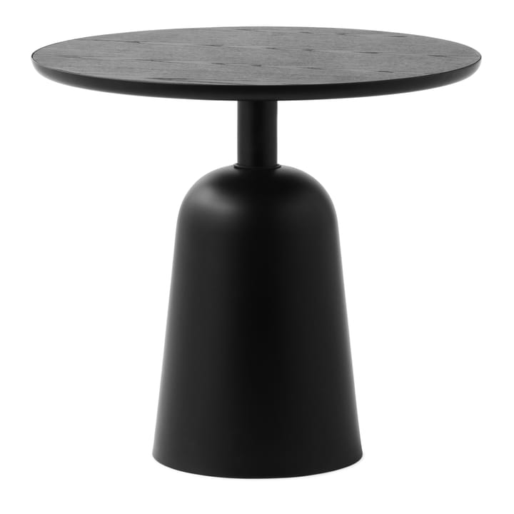 Turn verstellbarer Tisch Ø55cm, Schwarz Normann Copenhagen