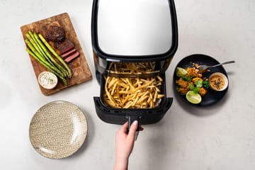 Easy Fry & Grill Precision 2-in-1 Airfryer - Schwarz - OBH Nordica