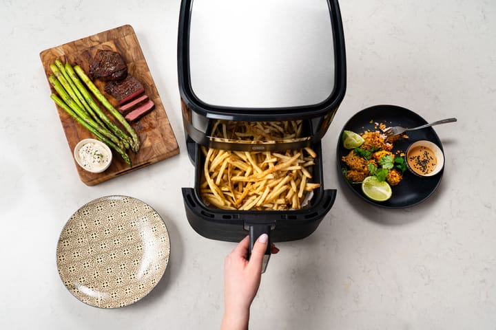 Easy Fry & Grill Precision 2-in-1 Airfryer, Schwarz OBH Nordica